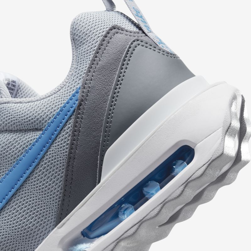 Nike Air Max Dawn, Gris lobo/Gris azulado/Platino puro/Azul foto claro, hi-res
