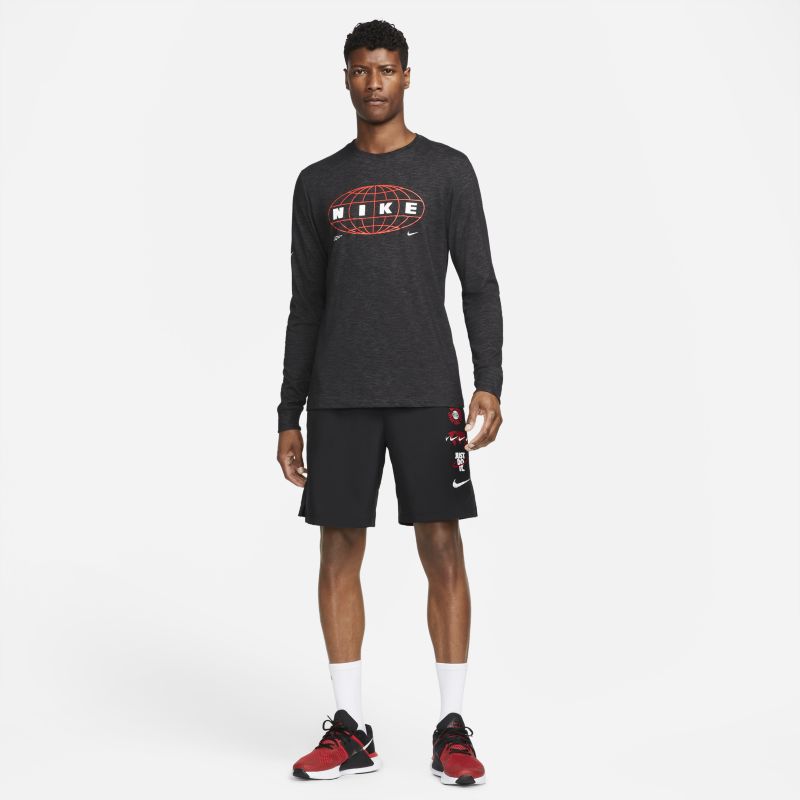 Nike Dri-FIT Flex, Negro/Gris humo/Blanco, hi-res