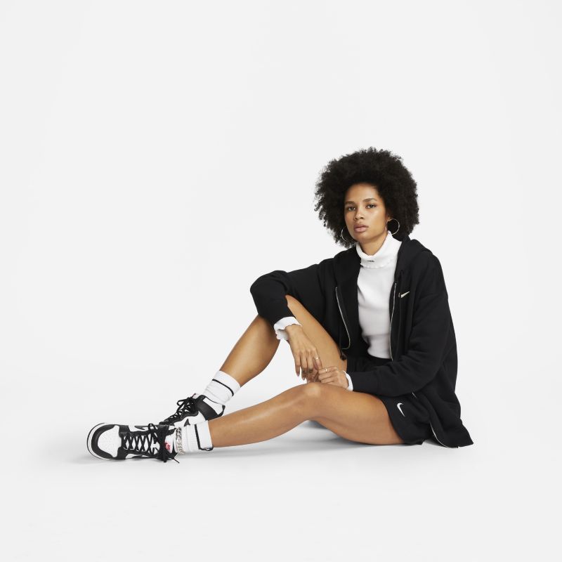 Nike Sportswear Phoenix, Negro/Vela, hi-res