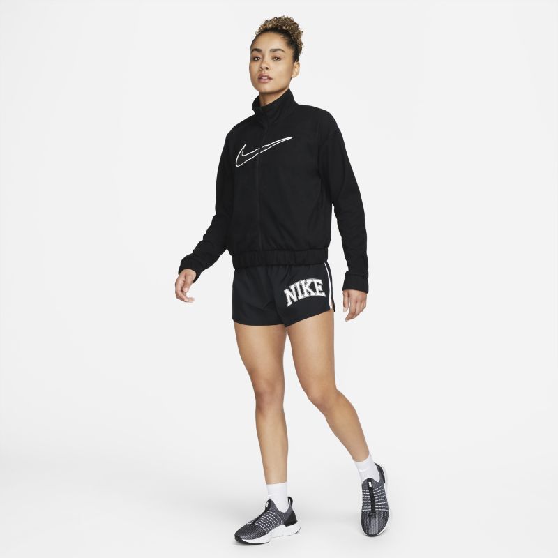 Nike Dri-FIT Swoosh Run, Negro/Blanco/Blanco, hi-res