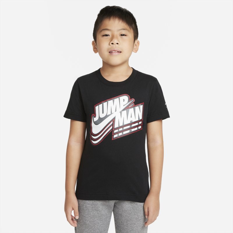 Jordan Jumpman Camiseta - Niño/a pequeño/a - Negro