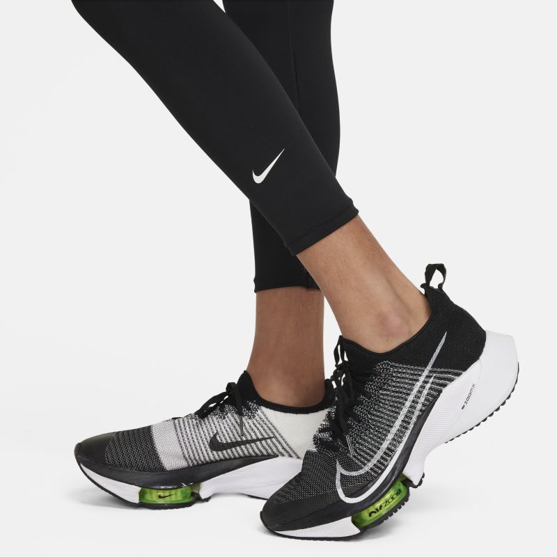 Nike Dri-FIT One, Negro/Blanco, hi-res