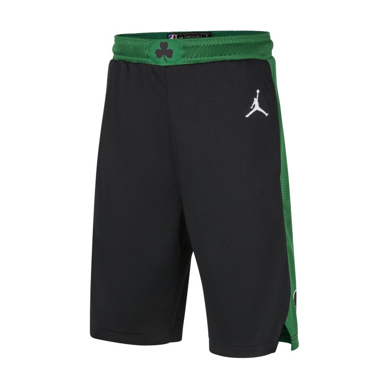 Boston Celtics Statement Edition Pantalón corto Jordan NBA Swingman - Niño/a - Negro