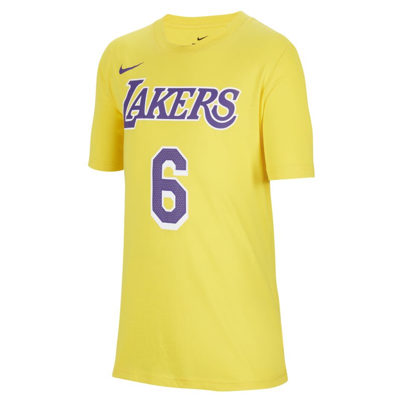 NBA-t-shirt Los Angeles Lakers för ungdom - Gul