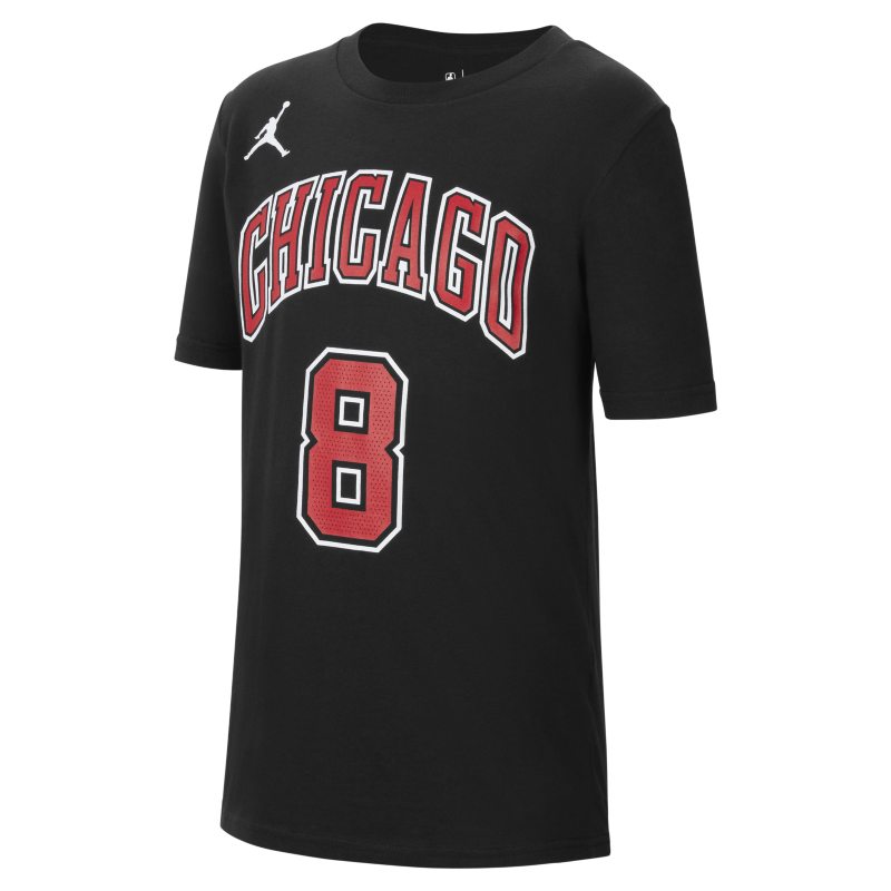Chicago Bulls Statement Edition Camiseta Jordan NBA - Niño/a - Negro