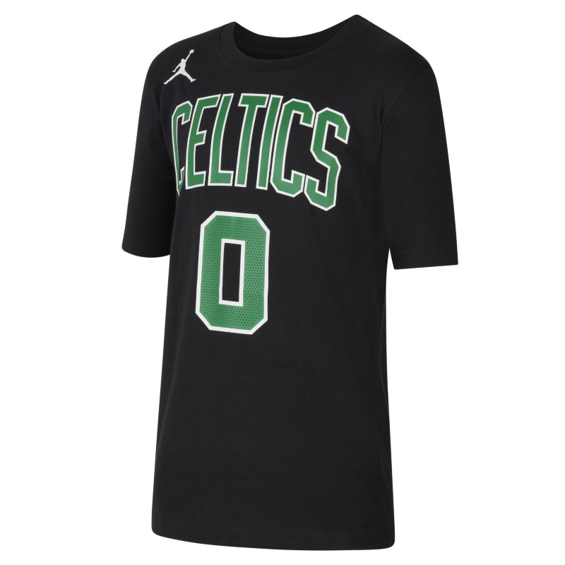 Boston Celtics Statement Edition Camiseta Jordan NBA - Niño/a - Negro