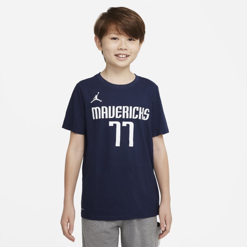 Dallas Mavericks Camiseta Nike Dri-FIT NBA - Niño/a - Azul