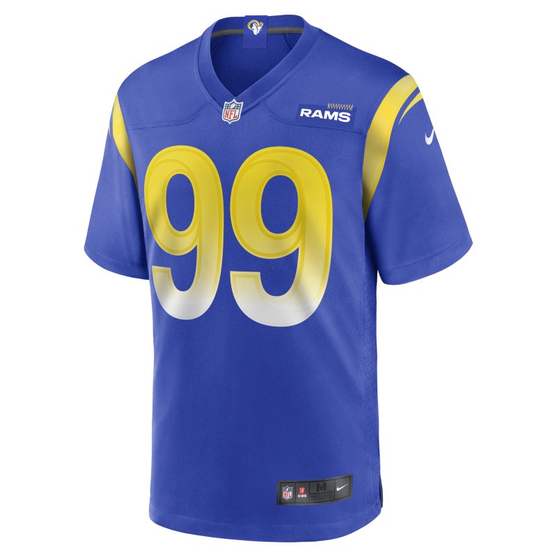 NFL Los Angeles Rams (Aaron Donald) Camiseta de fútbol americano - Hombre - Azul