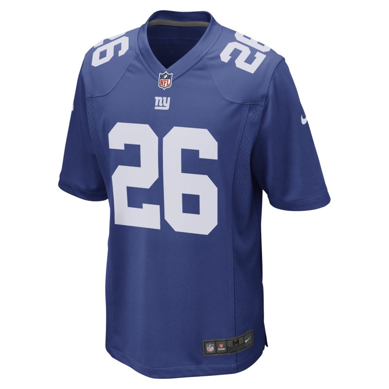 NFL New York Giants (Saquon Barkley) Camiseta de fútbol americano - Hombre - Azul