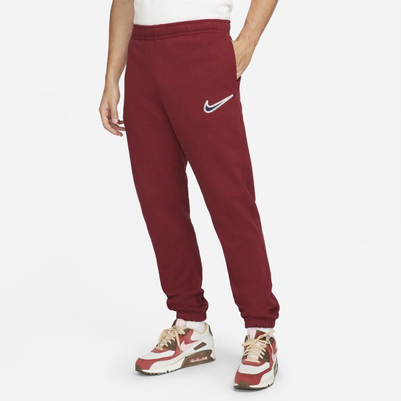 Nike Sportswear Swoosh Pantalón de tejido Fleece - Hombre - Rojo Nike