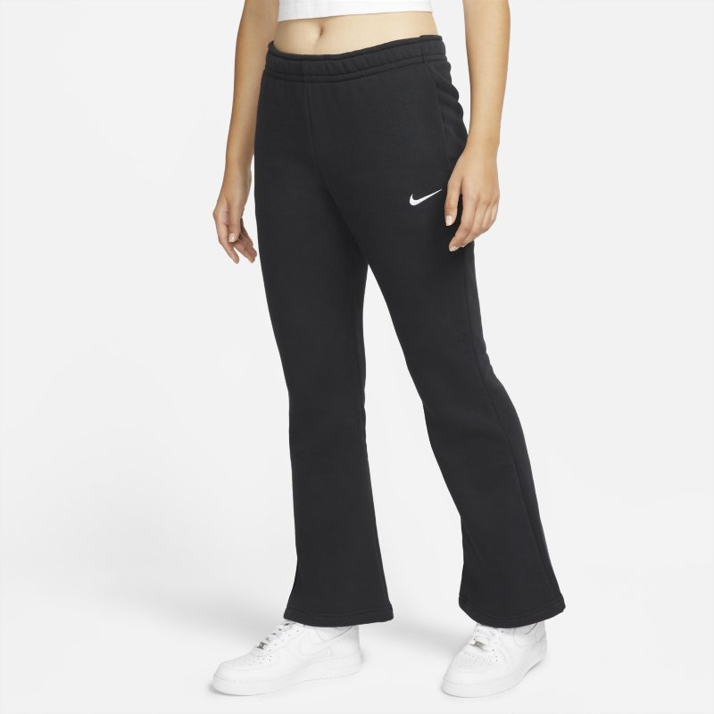 Nike Sportswear Pantalón de chándal acampanado de tejido Fleece - Mujer - Negro