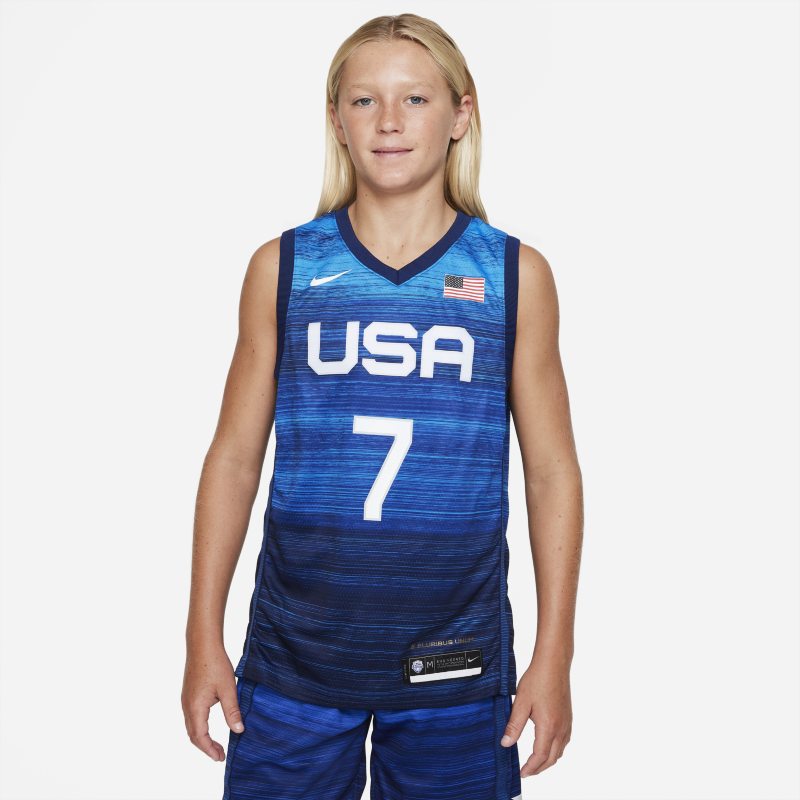 Nike Team USA (Kevin Durant) (Primera equipación) Camiseta de baloncesto Nike - Niño/a - Blanco