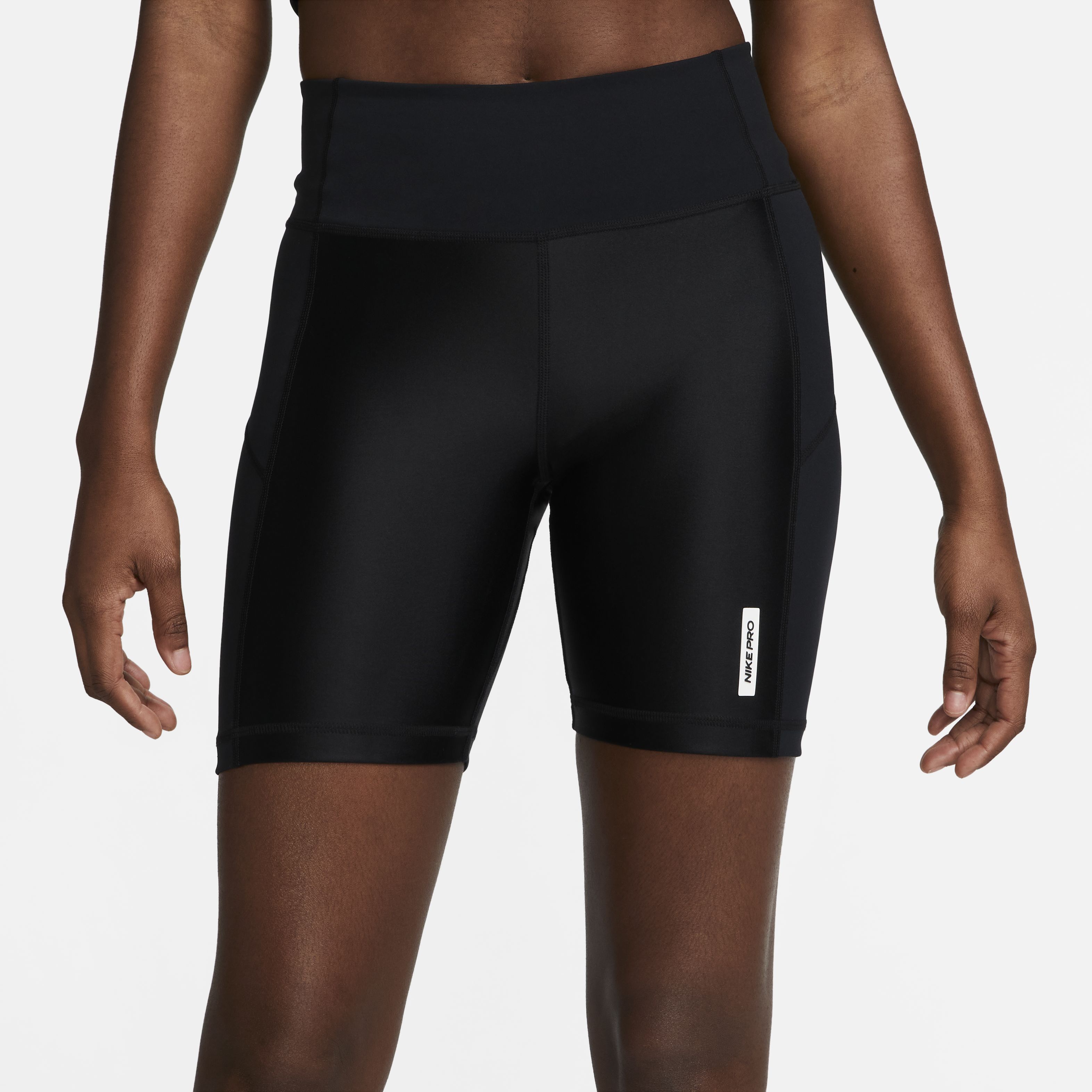 Nike Pro, Negro/Blanco, hi-res