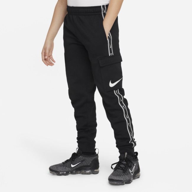 Pantalon cargo en tissu Fleece Nike Sportswear Repeat pour garçon plus âgé