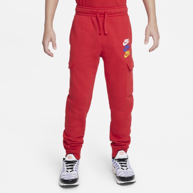 Pantalon cargo en tissu Fleece Nike Sportswear Standard Issue pour garçon plus âgé