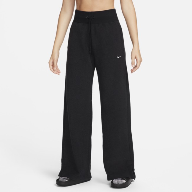 Pantalon ample à taille haute en tissu Fleece confortable Nike Sportswear Phoenix Plush