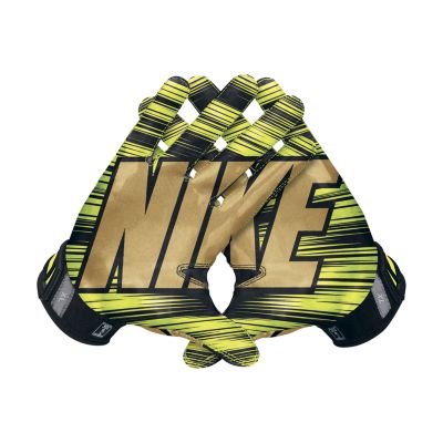 Nike Vapor Jet 3.0 Mens Football Gloves   Metallic Gold