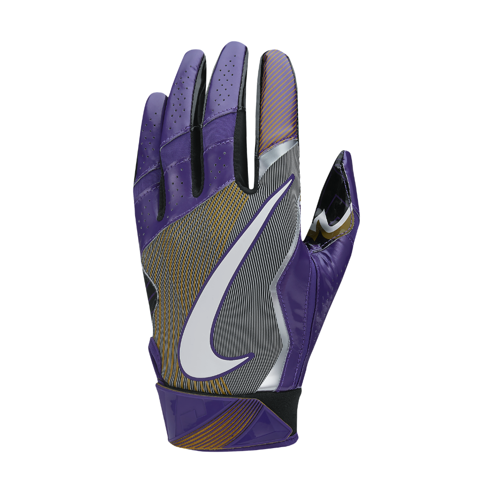 Nike Vapor Jet 4 (NFL Ravens) Men's Football Gloves Size Small (Purple ...