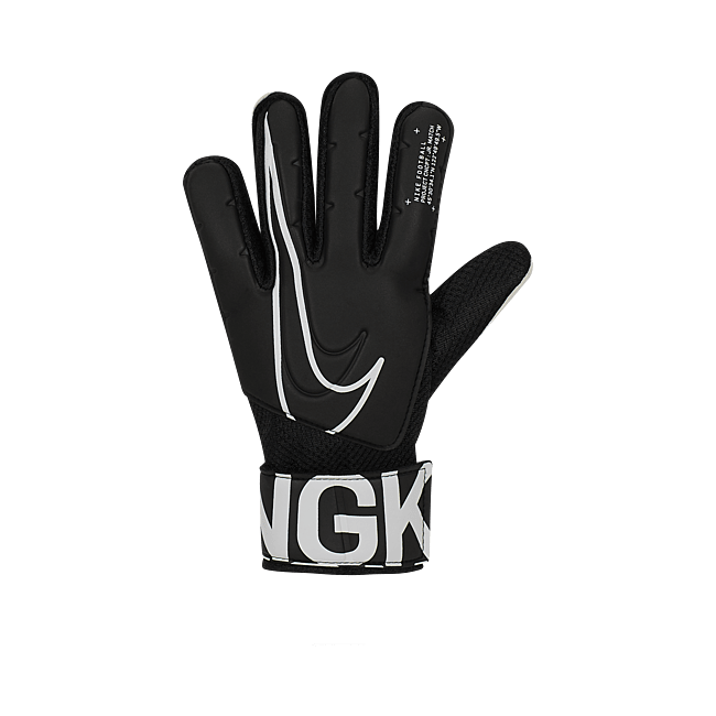 фото Детские футбольные перчатки nike jr. match goalkeeper - черный