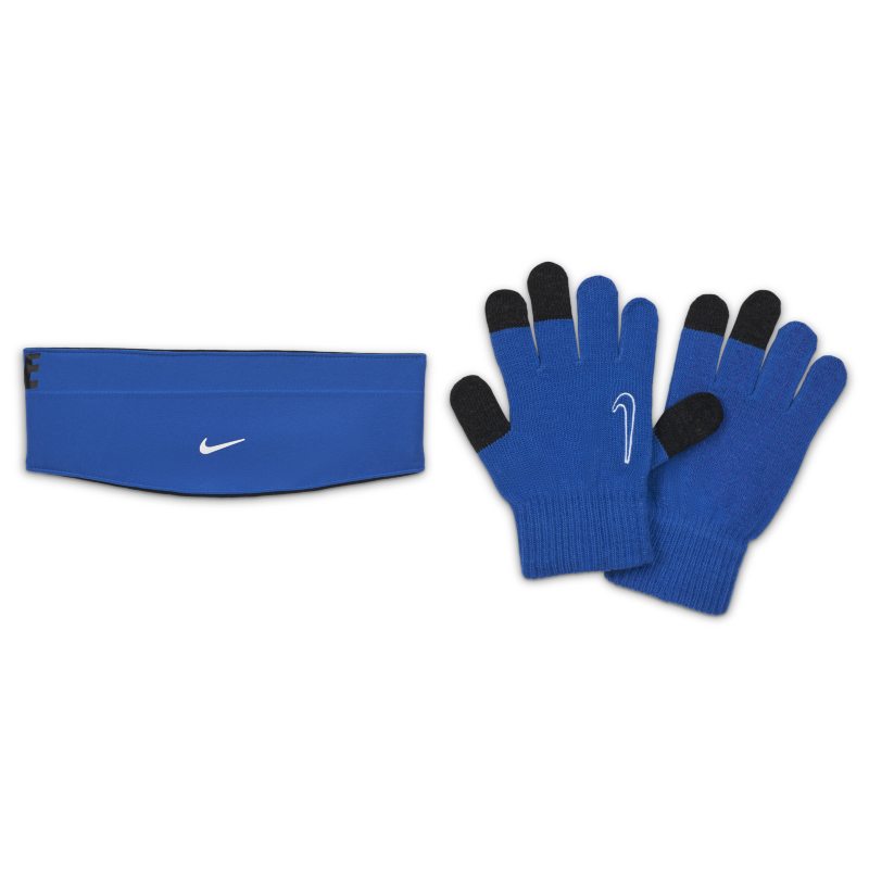 Nike HyperStorm Conjunto de gorro y cinta para el pelo - Niño/a - Azul