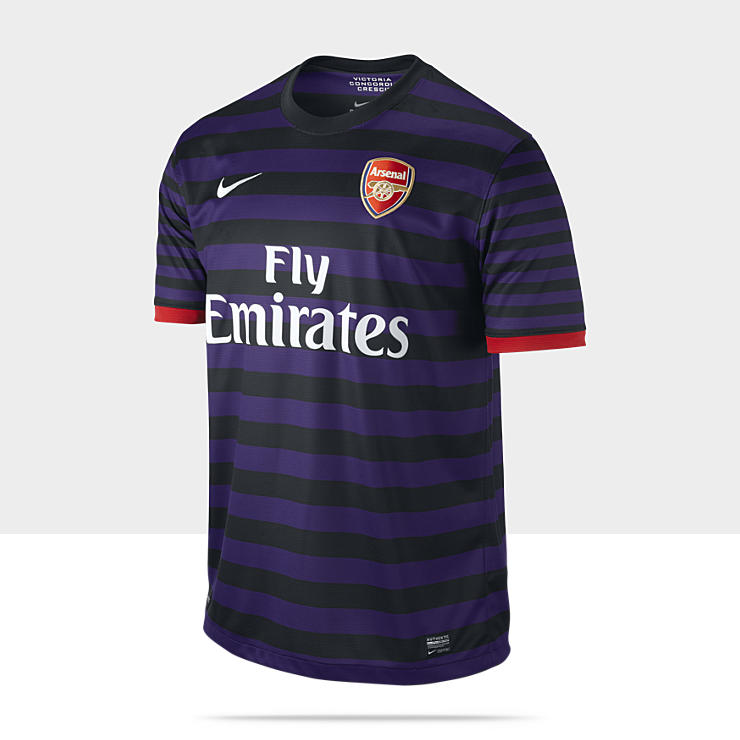 2012 13 arsenal replica short sleeve men s soccer jersey $ 85 00