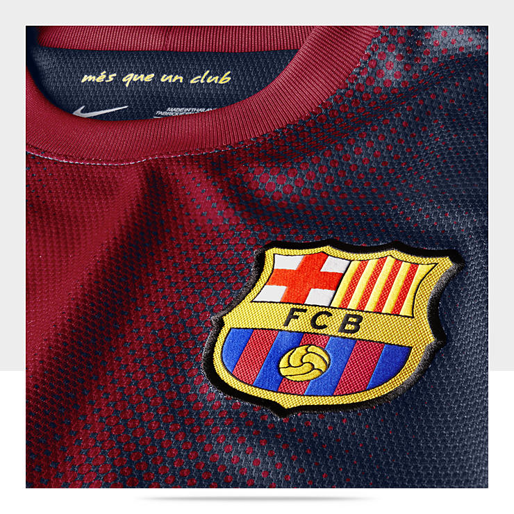  2012/13 FC Barcelona Replica Short Sleeve Boys Soccer 