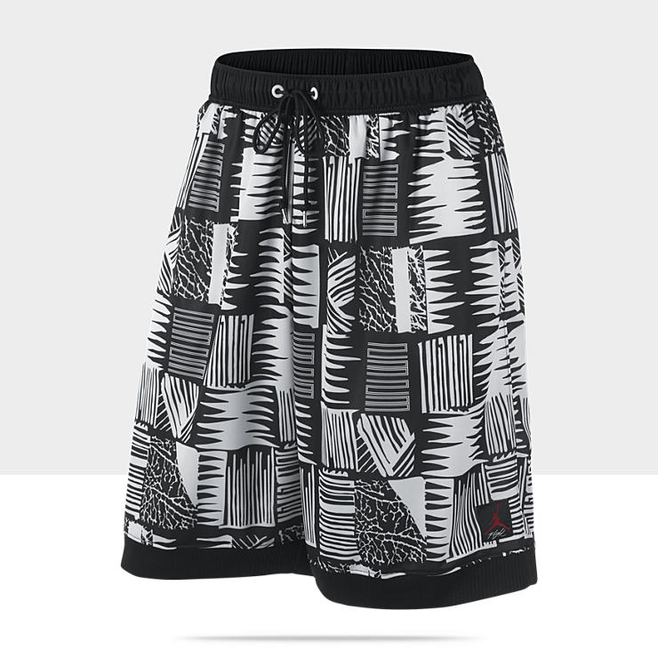 Air Jordan IV Print Mens Basketball Shorts 507988_100_A