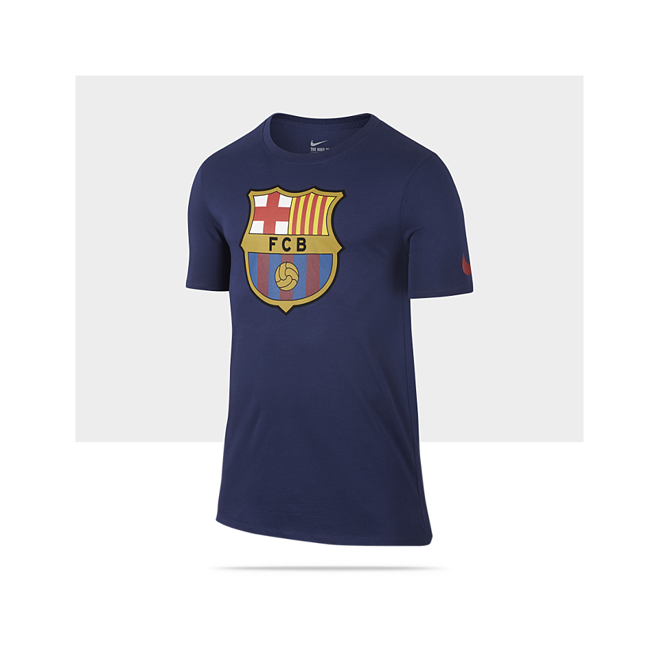 FC Barcelona Crest Mens T Shirt CA