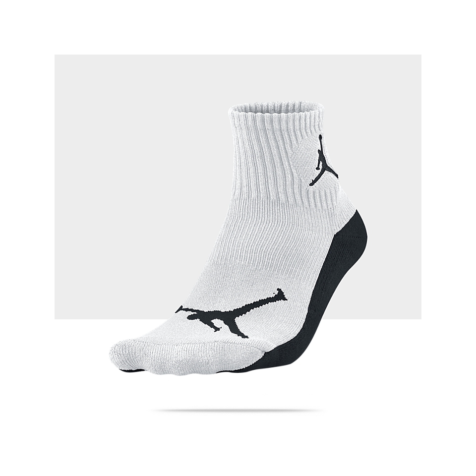  Jordan Dri FIT High Quarter Basketball Socks (Medium/1 
