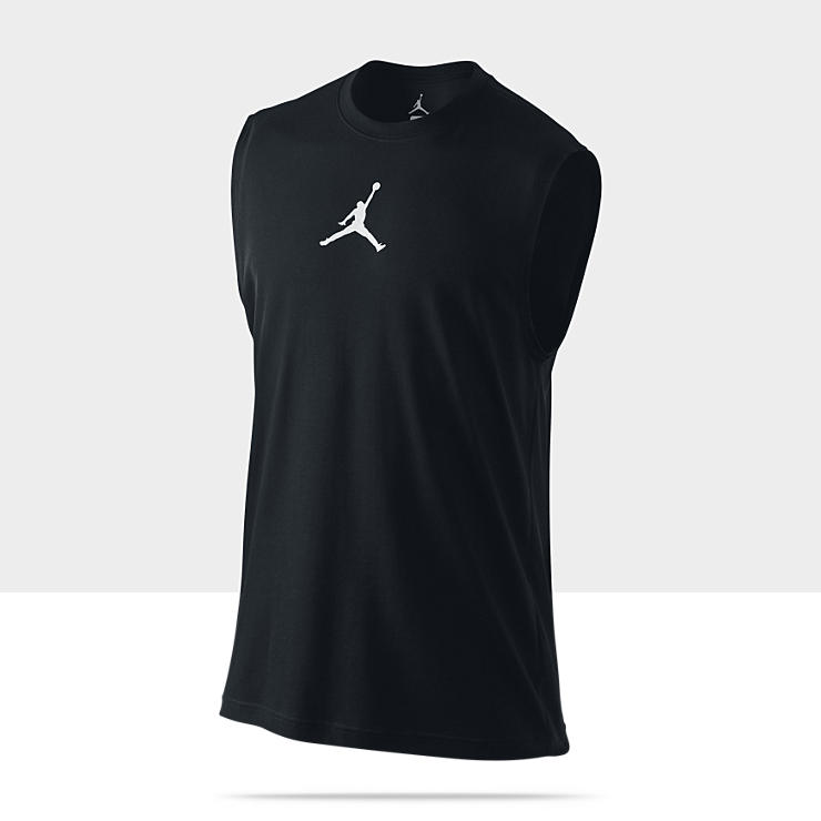 Jordan Dri FIT Jumpman Mens Basketball Shirt 452310_010_A