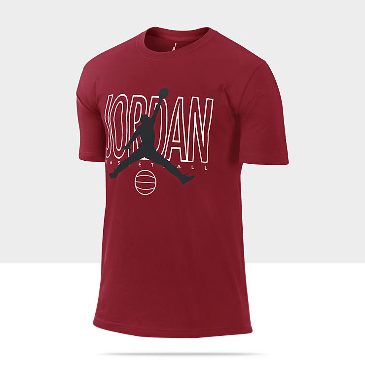 Jordan Outlined Mens T Shirt 483353_695_A