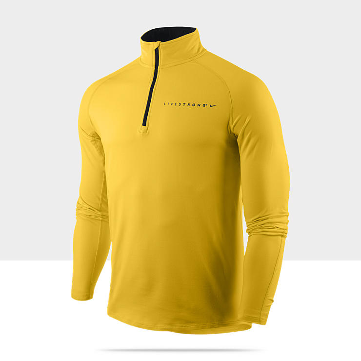 LIVESTRONG Element Half Zip Mens Running Jacket 476773_703_A