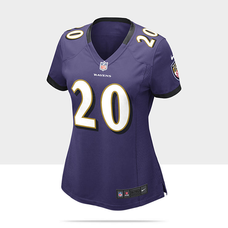    Ravens Ed Reed Womens Football Home Game Jersey 469891_569_A