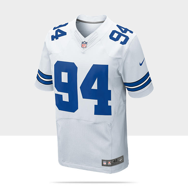   Cowboys DeMarcus Ware Mens Football Home Elite Jersey 468888_104_A
