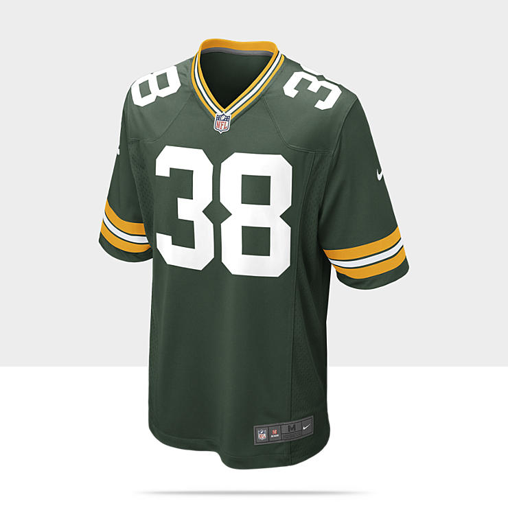    Tramon Williams Mens Football Home Game Jersey 468953_330_A