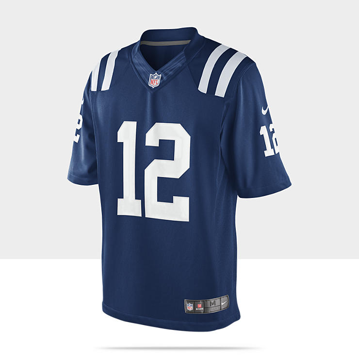    Colts Andrew Luck Mens Football Home Limited Jersey 468924_439_A