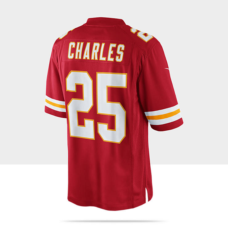    Jamaal Charles Mens Football Home Limited Jersey 468926_659_B