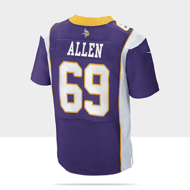    Vikings Jared Allen Mens Football Home Elite Jersey 468897_546_B