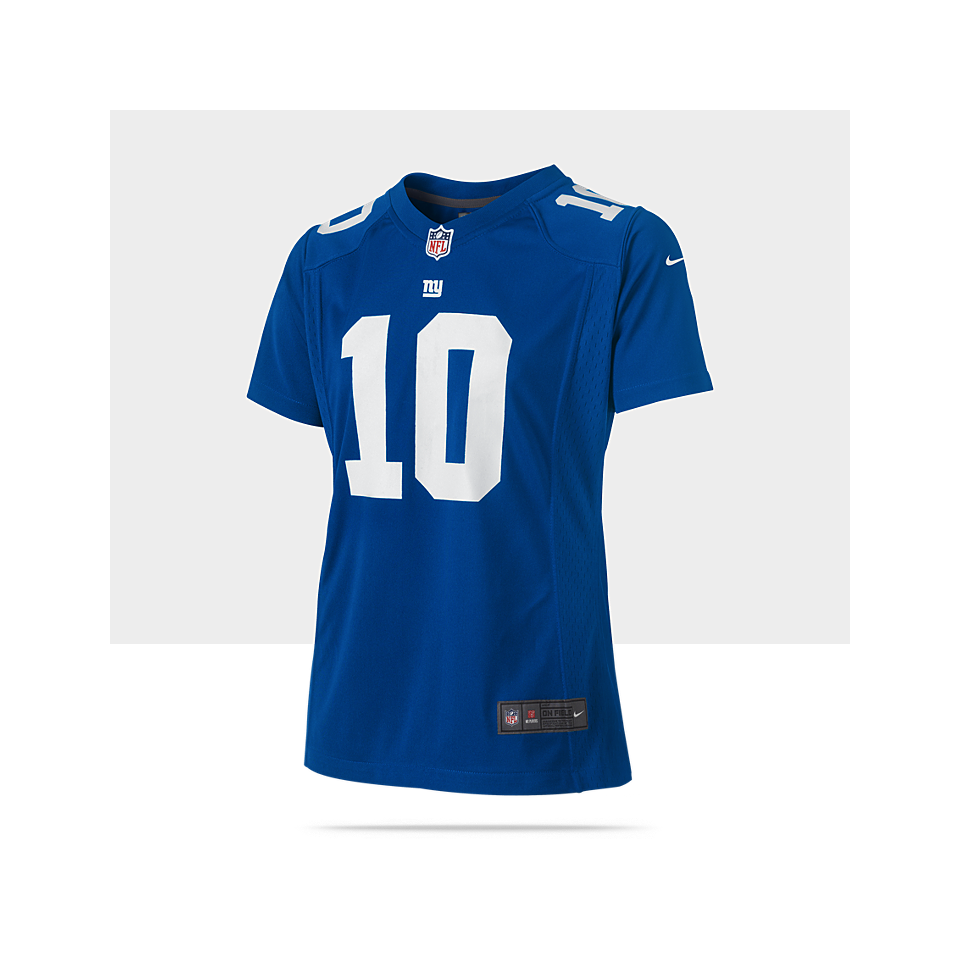 NFL New York Giants (Eli Manning) Girls Football Home Game Jersey