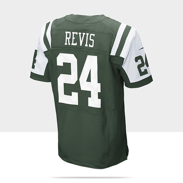    Jets Darrelle Revis Mens Football Home Elite Jersey 468901_325_B