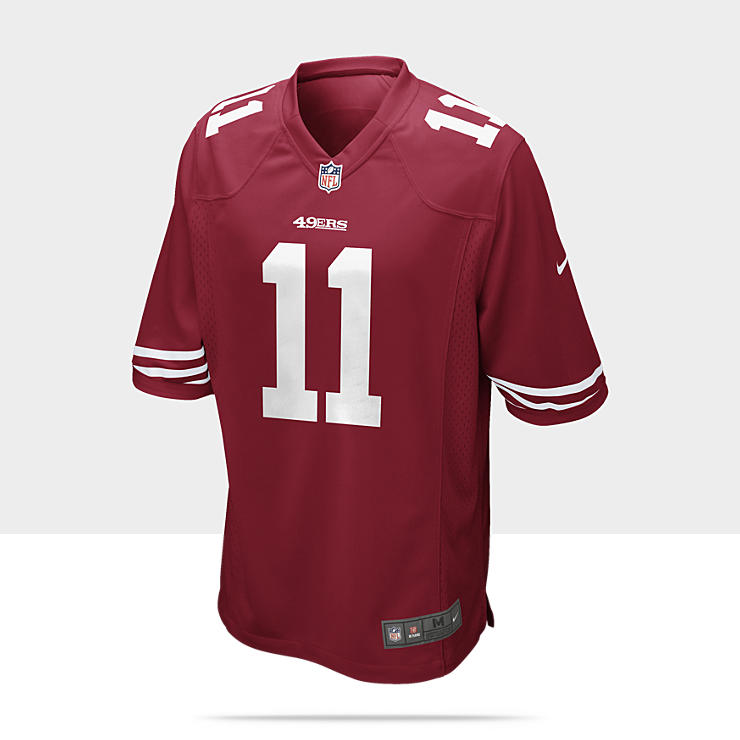    49ers (Alex Smith) Mens Football Home Game Jersey 468966_694_A