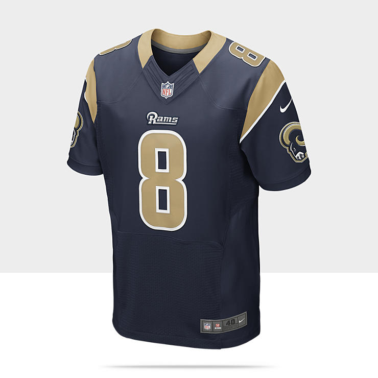    Rams Sam Bradford Mens Football Home Elite Jersey 468908_419_A