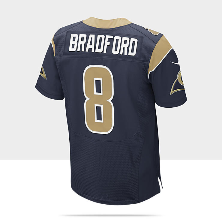    Rams Sam Bradford Mens Football Home Elite Jersey 468908_419_B