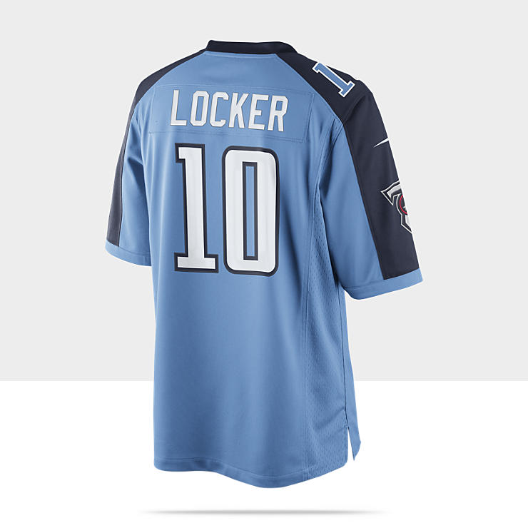   Titans Jake Locker Mens Football Home Limited Jersey 468941_436_B