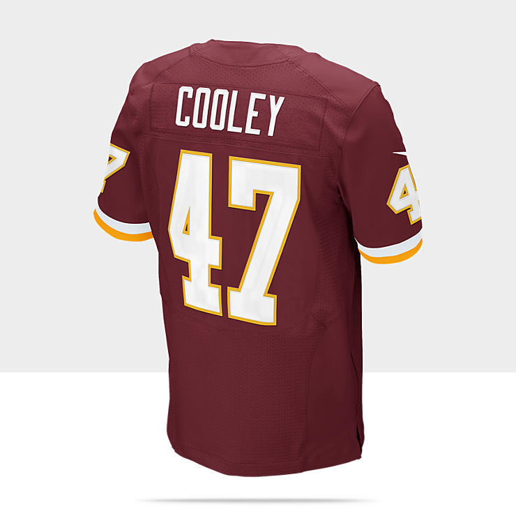   Redskins Chris Cooley Mens Football Home Elite Jersey 468973_677_B