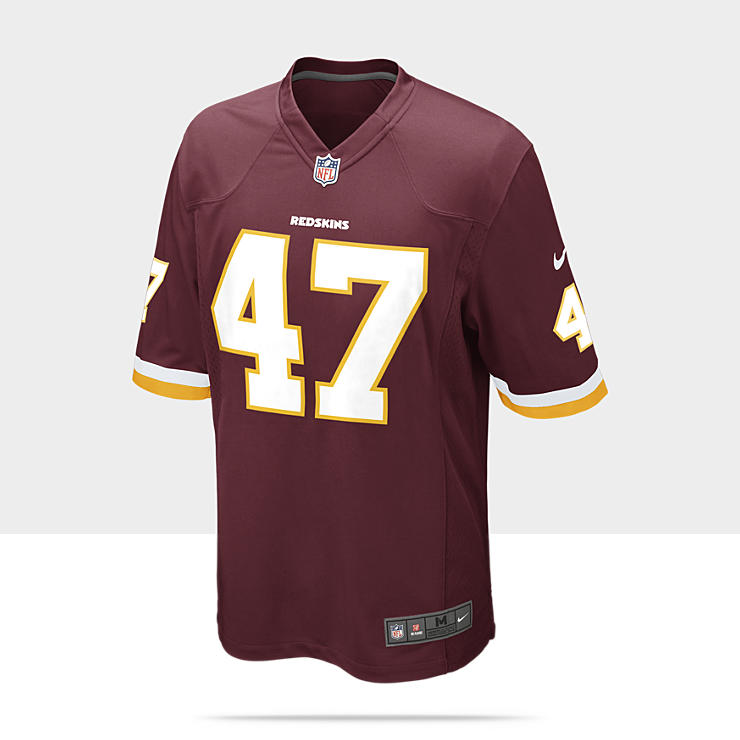   Redskins Chris Cooley Mens Football Home Game Jersey 468975_677_A