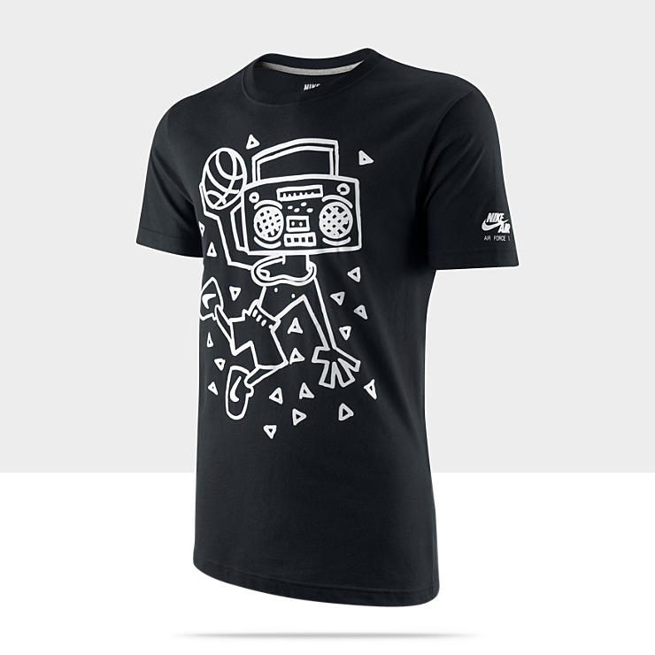 nike air force 1 boom box men s t shirt $ 35 00