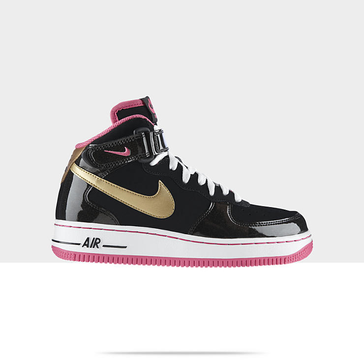 Nike Air Force 1 Mid Girls Shoe 518218_001_A