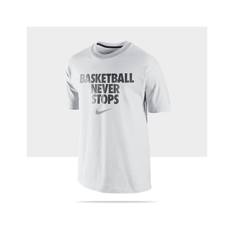    Basketball Never Stops Mens T Shirt 520400_102100&hei=100