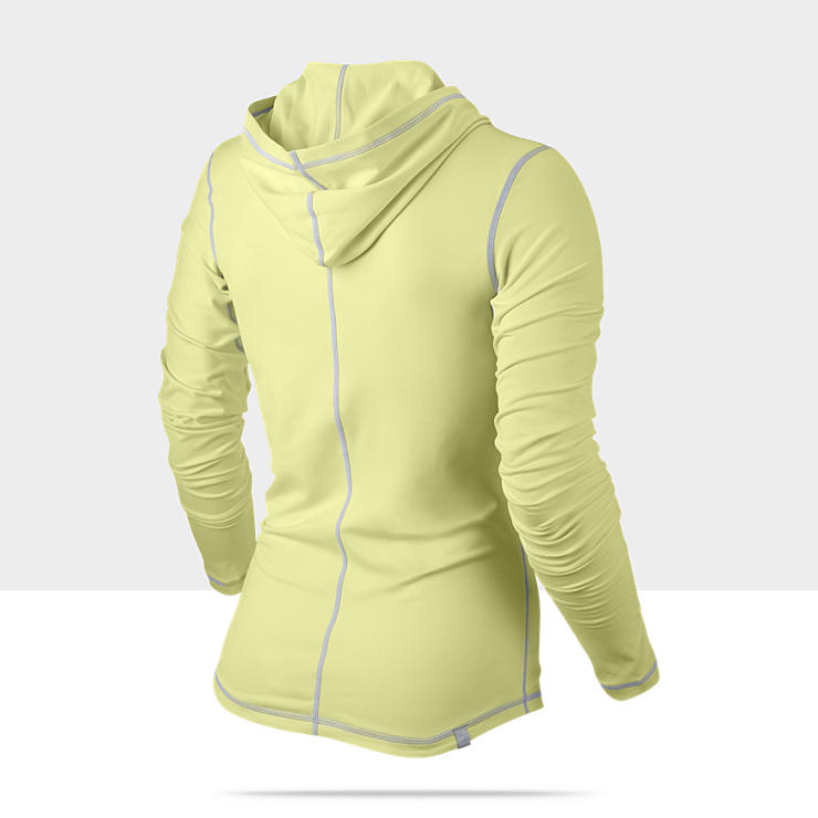 Nike Brushed Half Zip Womens Hoodie 480775_333_B